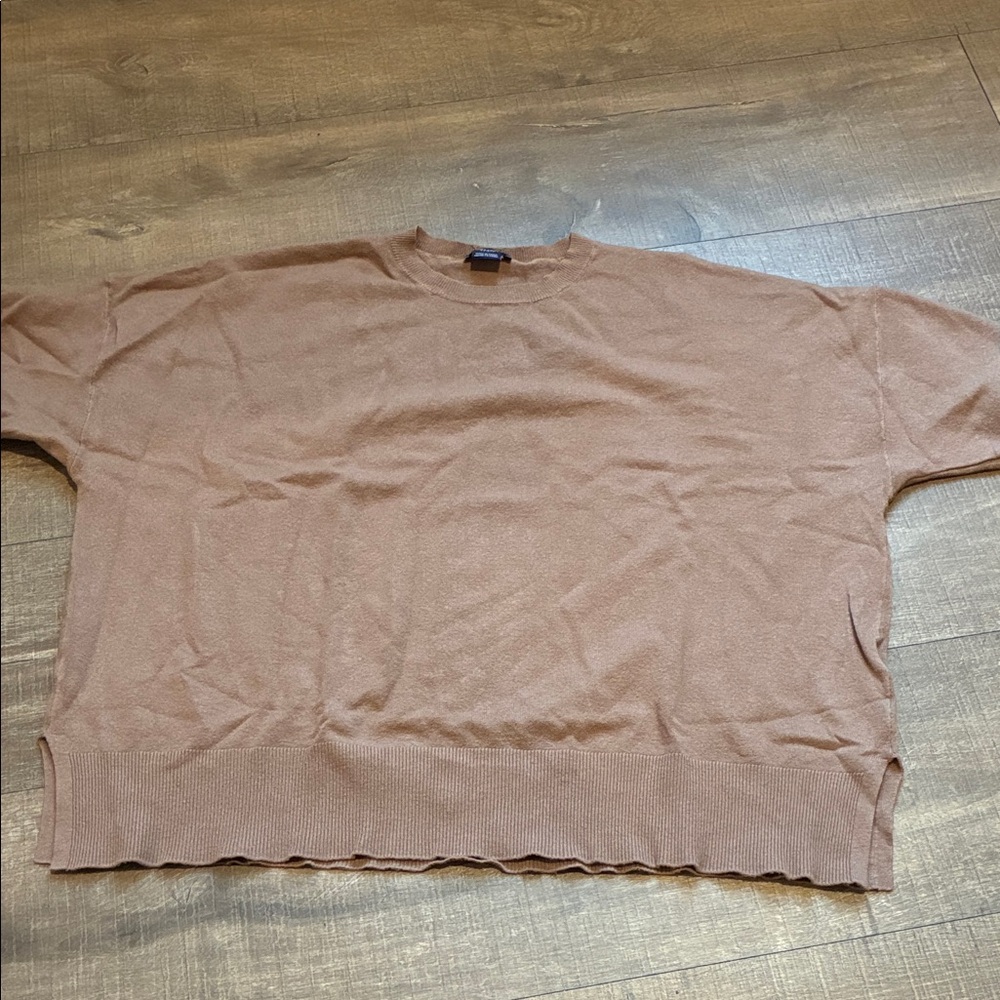 Splendid Warm Brown Knit Top